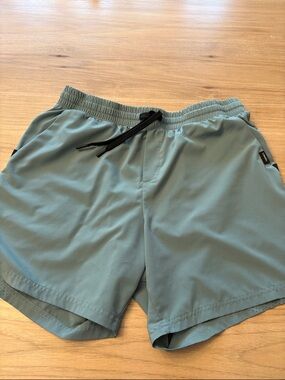 UNRL Teal Athletic Shorts